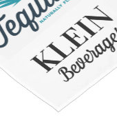 Business Table Runner met uw Logo en tekst Korte Tafelloper (Hoek)