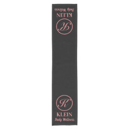 Business Table Runner met uw Logo en tekst Korte Tafelloper