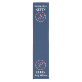 Business Table Runner met uw Logo en tekst Korte Tafelloper