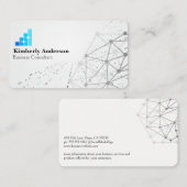 Business Tech Logo | Netwerkhulpbron Visitekaartje (Voorkant / Achterkant)