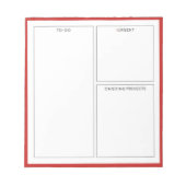 Business To-Do Notitieblok voor dagelijkse en proj (Voorkant)