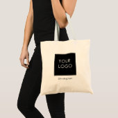 Business Two Side Logo Budget Tote Bag (Voorkant (product))