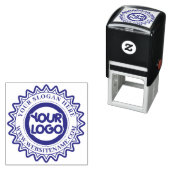 Business Uw Logo Custom Zelfinktende Stempel (In situ)