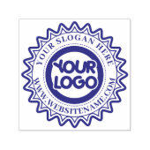 Business Uw Logo Custom Zelfinktende Stempel (Design)