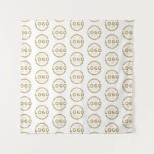 Business Video Conference Backdrop van Logo bedrij