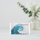 Business Wave Visitekaartje (Staand voorkant)