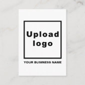 Business White Enclosure Kaart (Achterkant)