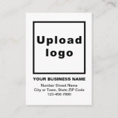 Business White Enclosure Kaart (Voorkant)