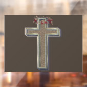 Business Window Sticker Bruine Achtergrond (Vel 2)