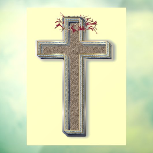 Business Window Sticker Gele Achtergrond (Vel 3)