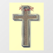 Business Window Sticker Gele Achtergrond (Vel)