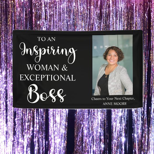 Business Woman & Exceptional Boss | Custom Spandoek