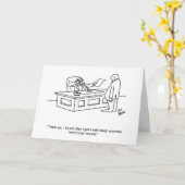 Business Workplace Humor Wenskaart Kaart (Gele Bloem)
