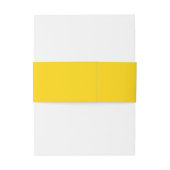 Business Yellow Portrait Format Uitnodigingen Wikkel (Achterkant Voorbeeld)