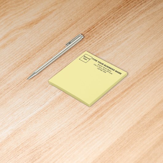 Business Yellow Square post deze notitie Post-it® Notes