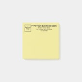 Business Yellow Square post deze notitie Post-it® Notes (Voorkant)