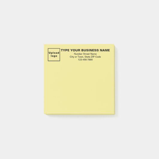 Business Yellow Square post deze notitie Post-it® Notes (Voorkant)