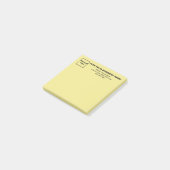 Business Yellow Square post deze notitie Post-it® Notes (Schuin)