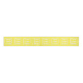 Business Yellow Your Logo Sjabloon Grosgrain Lint (Voorkant)
