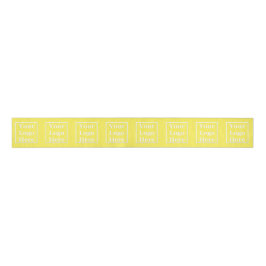 Business Yellow Your Logo Sjabloon Grosgrain Lint