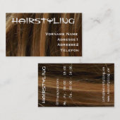 Businesscard Hairstylist Visitekaartje (Voorkant / Achterkant)