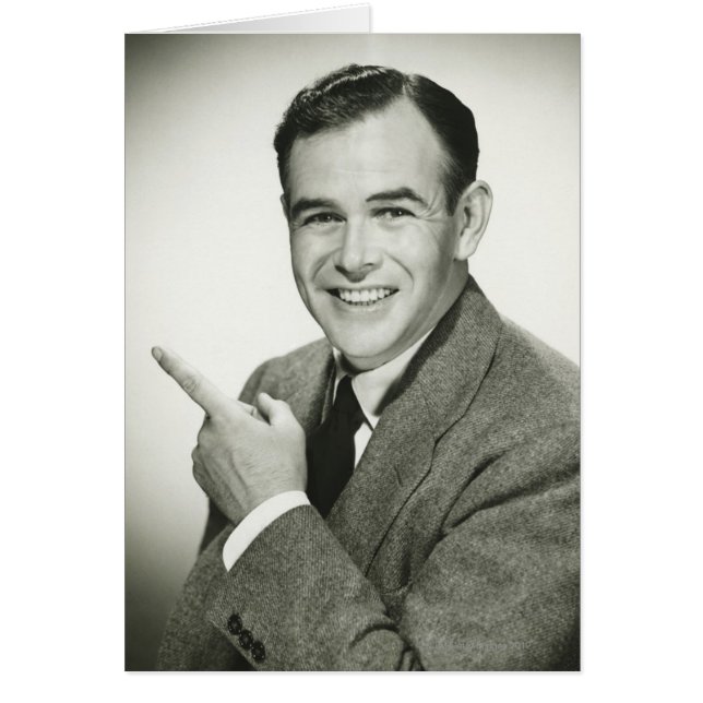 Businessman Pointing (Voorkant)