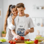  busje in Delfts Blauw aanpasbaar Standaard Schort