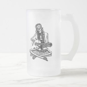 Busker beent II uit Matglas Bierpul