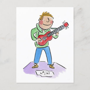 Busker Briefkaart