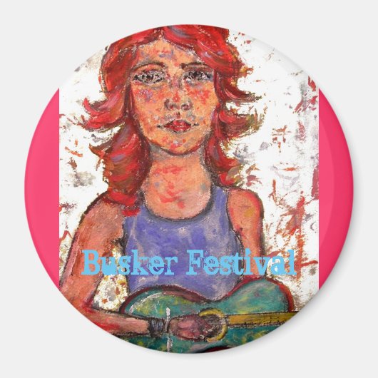 Busker Festival Magnet (Voorkant)