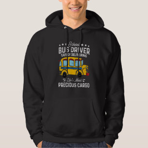 Busman School Bus Driver Veilig kostbare Hoodie