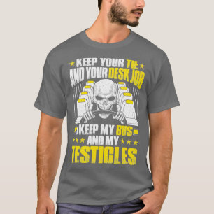 Busman Schoolbus School Bus Gift Idee 4 T-shirt