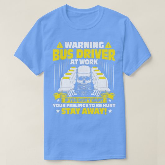 Busman Schoolbus School Bus Gift Idee T-shirt (Design voorkant)