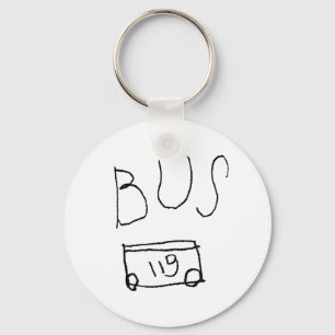 Busnummer 119 sleutelhanger