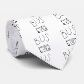 Busnummer 119 stropdas (Opgerold)