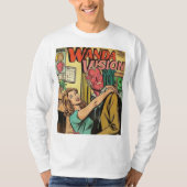Buso marvel wanda vision unisex t-shirt (Voorkant)