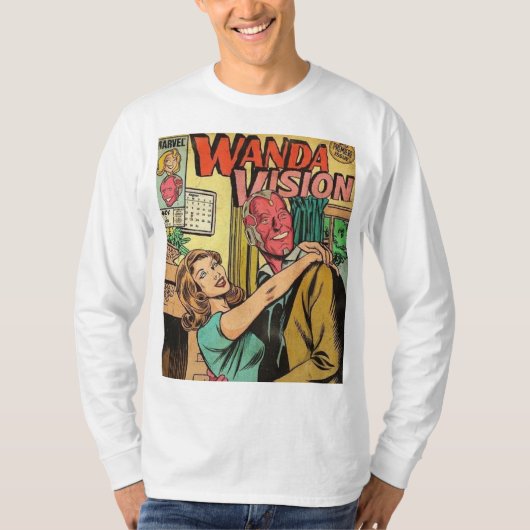 Buso marvel wanda vision unisex t-shirt (Voorkant)