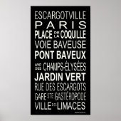 Busroll.Escargot Poster (Voorkant)