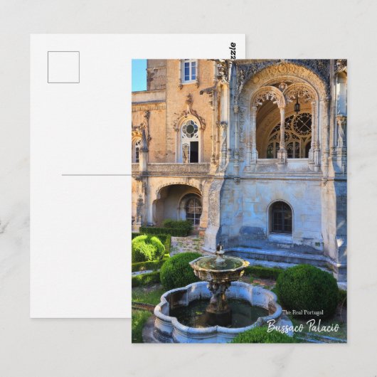 Bussaco Palacio - The Real Portugal Briefkaart (Voorkant / Achterkant)
