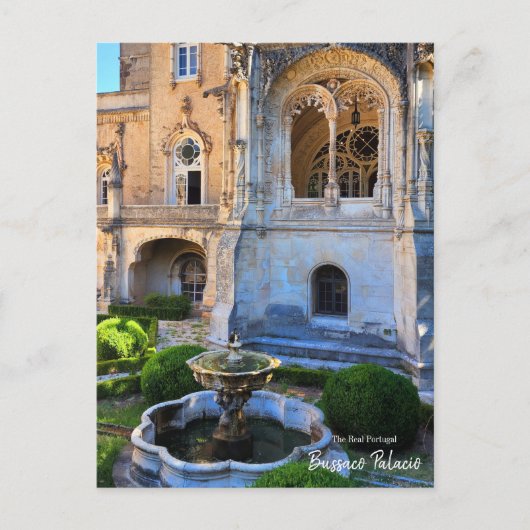 Bussaco Palacio - The Real Portugal Briefkaart (Voorkant)
