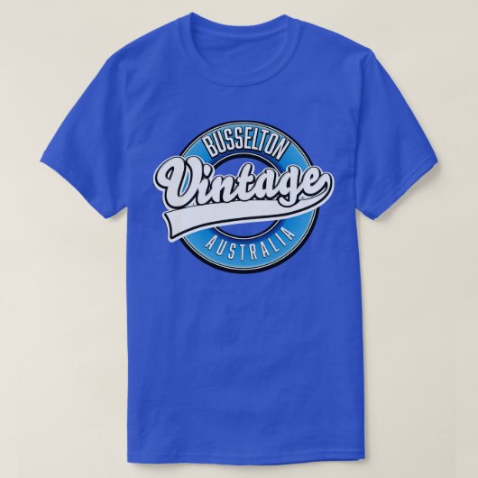 Busselton australië stijl t-shirt (Design voorkant)