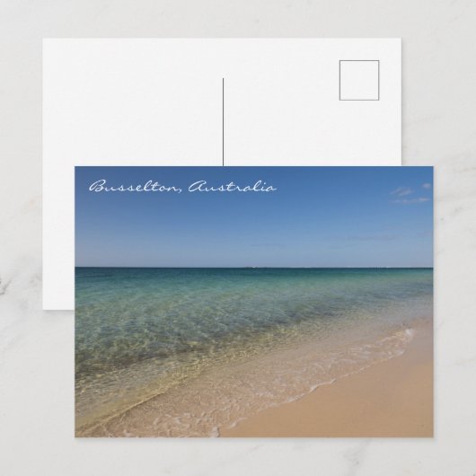 Busselton Beach Briefkaart (Voorkant / Achterkant)