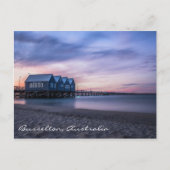 Busselton Jetty in het Briefkaart Dusk (Voorkant)