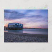 Busselton Jetty in het Briefkaart Dusk (Voorkant)