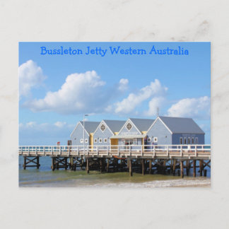 Busselton Jetty Western Australië Briefkaart