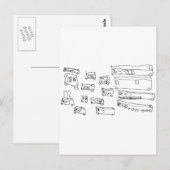 Bussen Briefkaart (Voorkant / Achterkant)