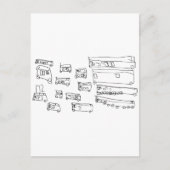 Bussen Briefkaart (Voorkant)