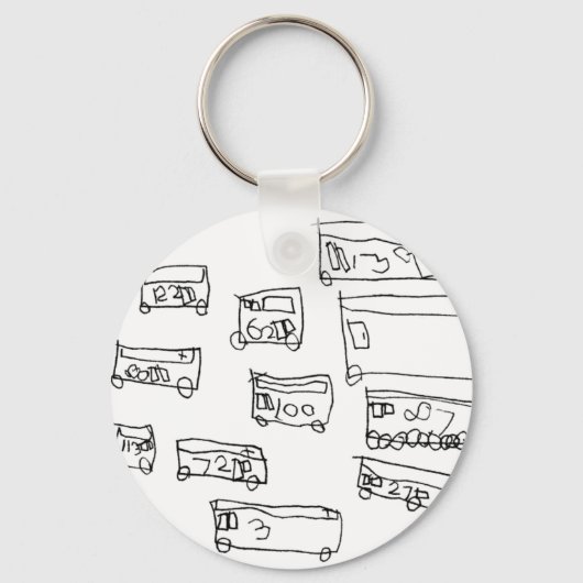 Bussen Sleutelhanger (Voorkant)