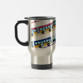Bussen van Metro Travel Mug Reisbeker (Links)