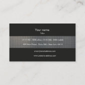 Bussenkaart voor technische toepassingen visitekaartje (Achterkant)